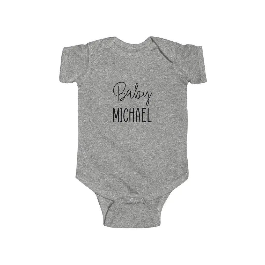 Custom First name Baby Bodysuit Printify