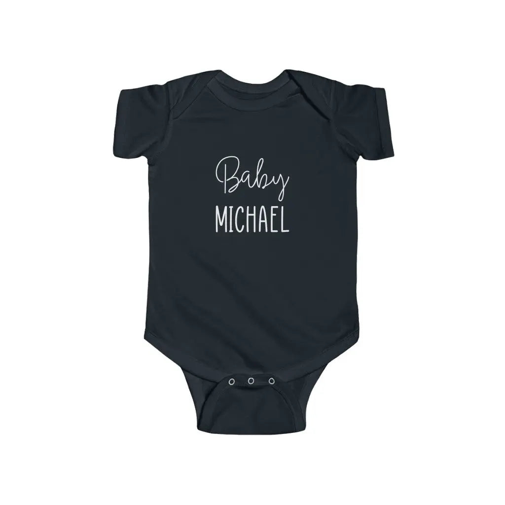 Custom First name Baby Bodysuit Printify