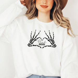 Dead Inside Sweatshirt Printify