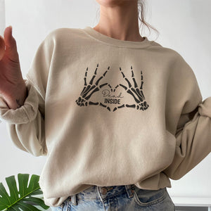 Dead Inside Sweatshirt Printify