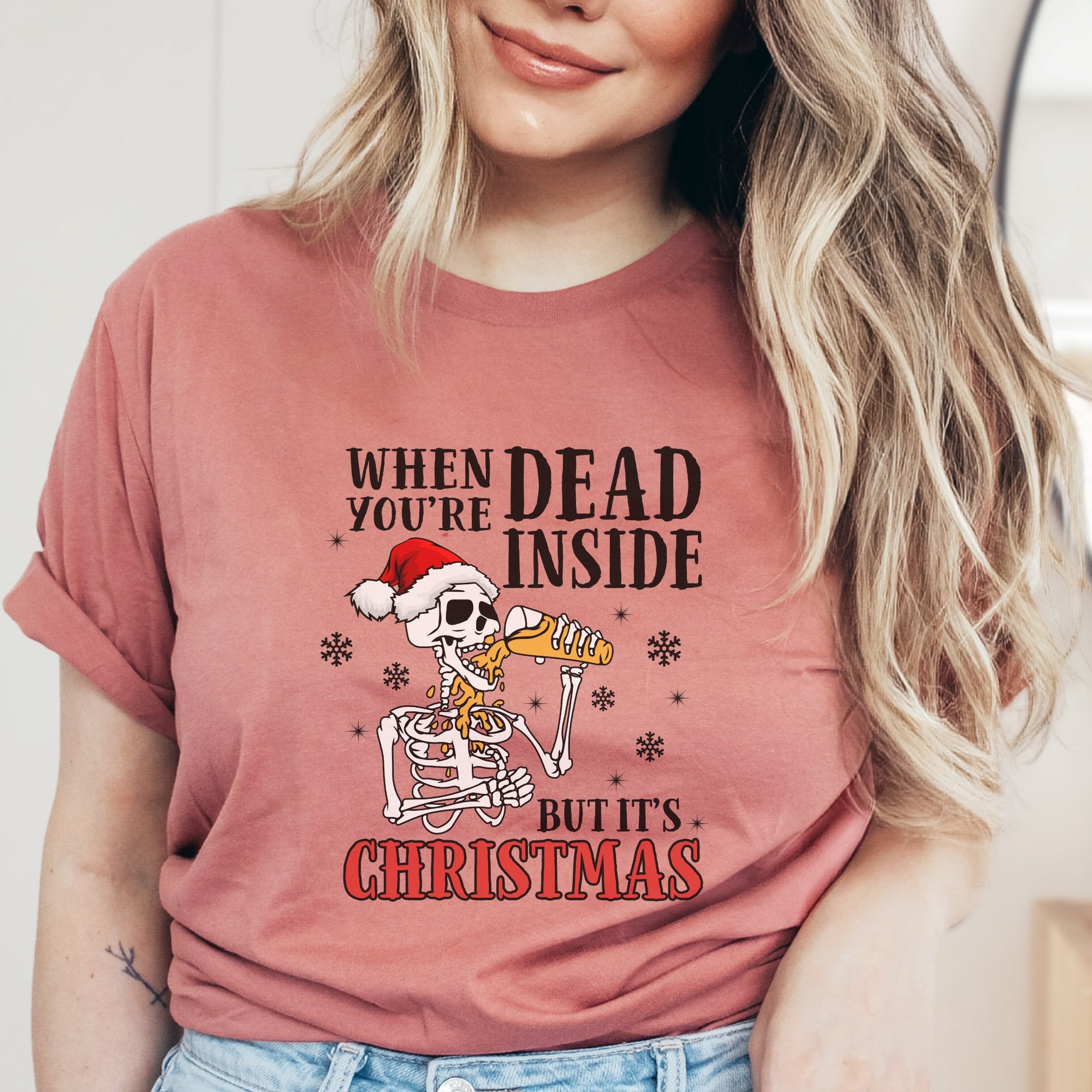 When you're dead inside but it's Christmas Printify