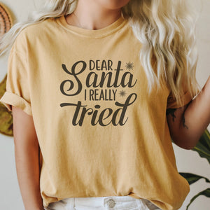 Dear Santa I really tried Printify