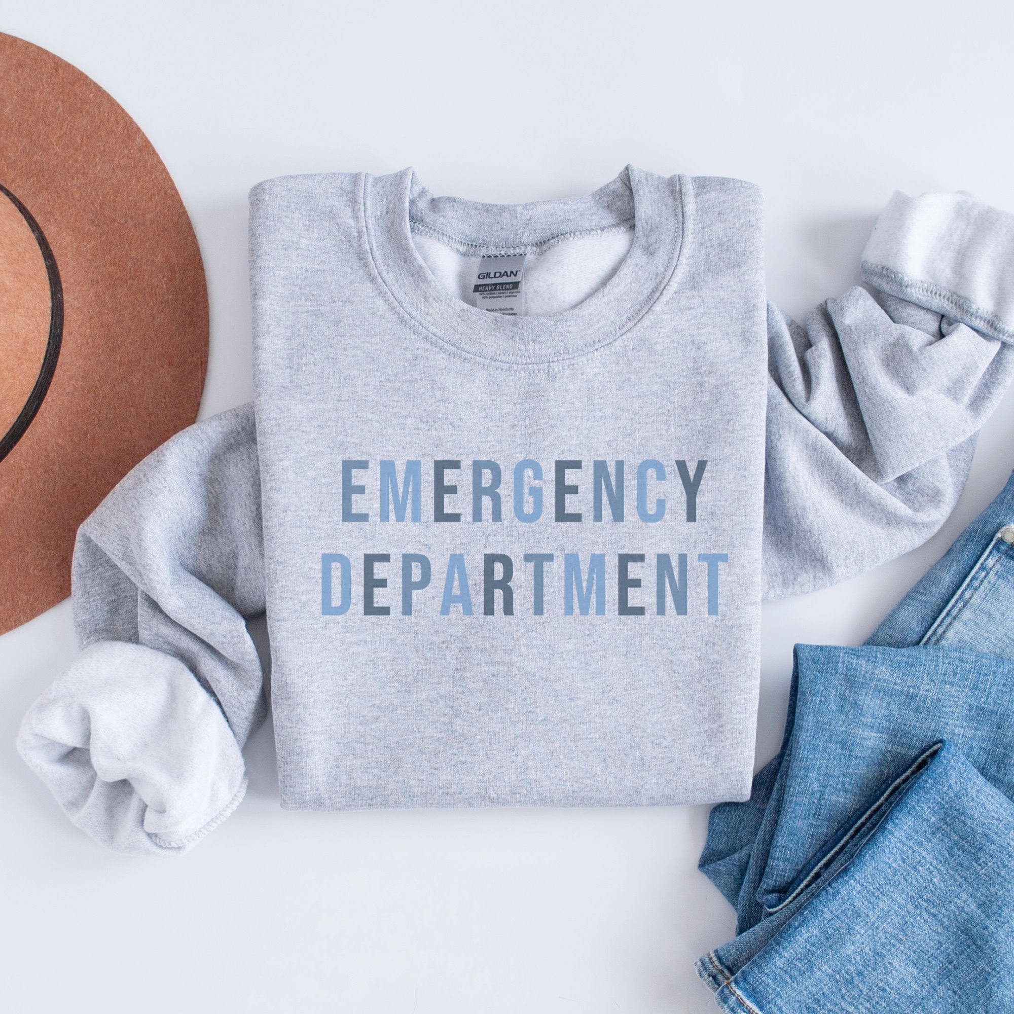 Emergency Department Sweatshirt Printify