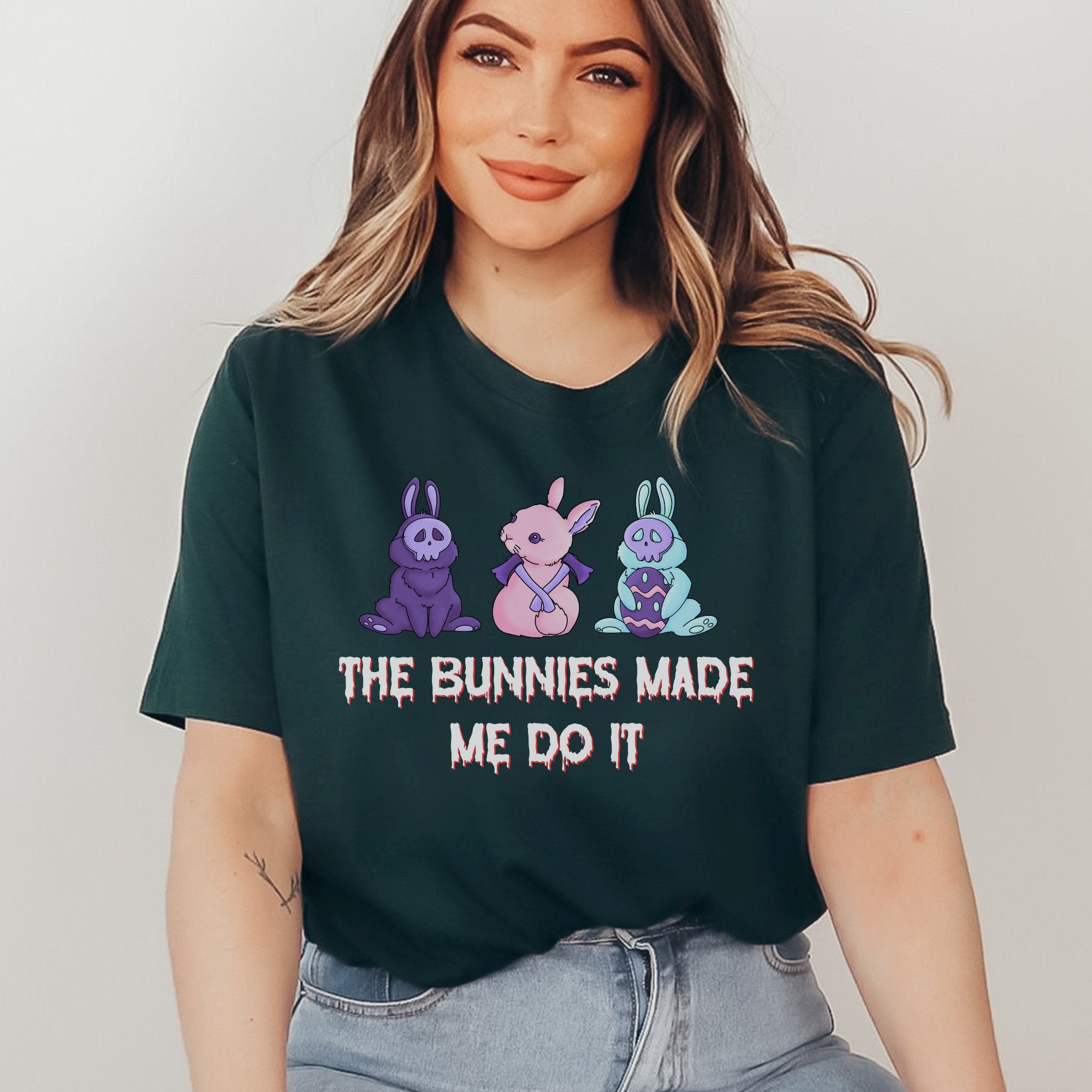 The bunnies made me do it Printify