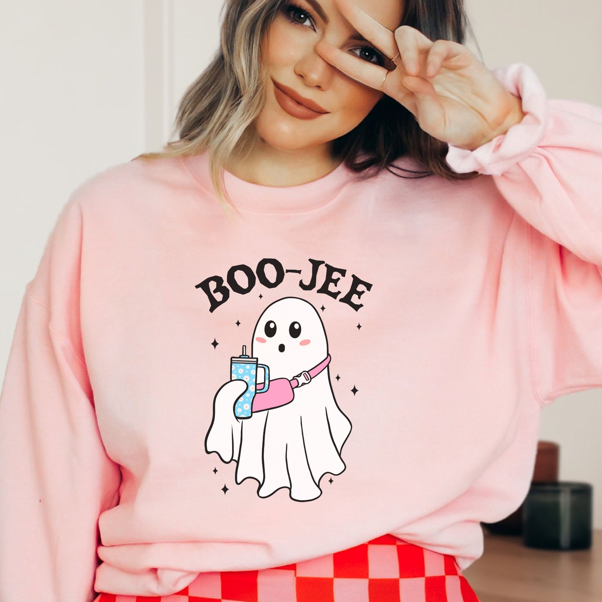 Boo Jee Sweatshirt Printify