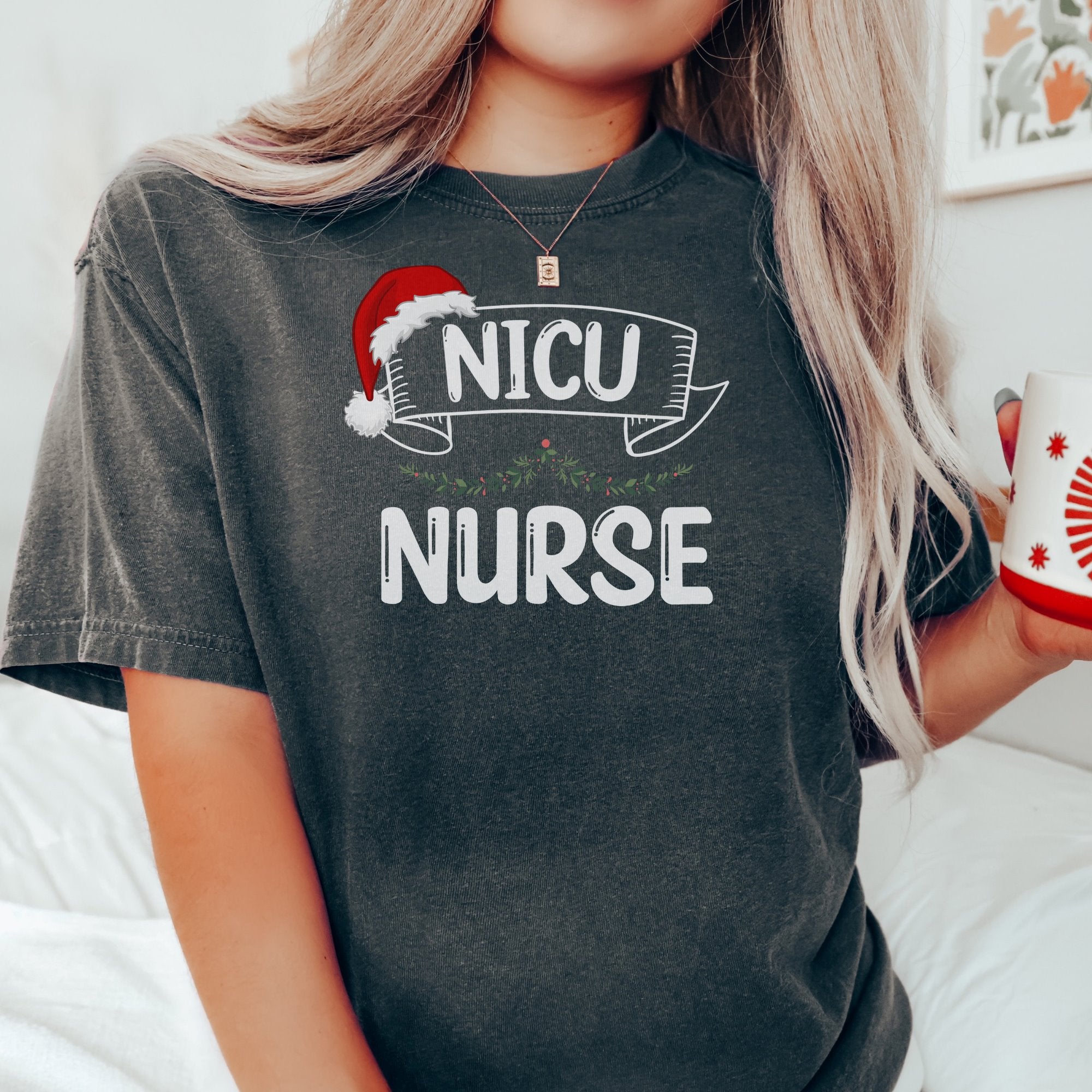 NICU Christmas Nurse Printify