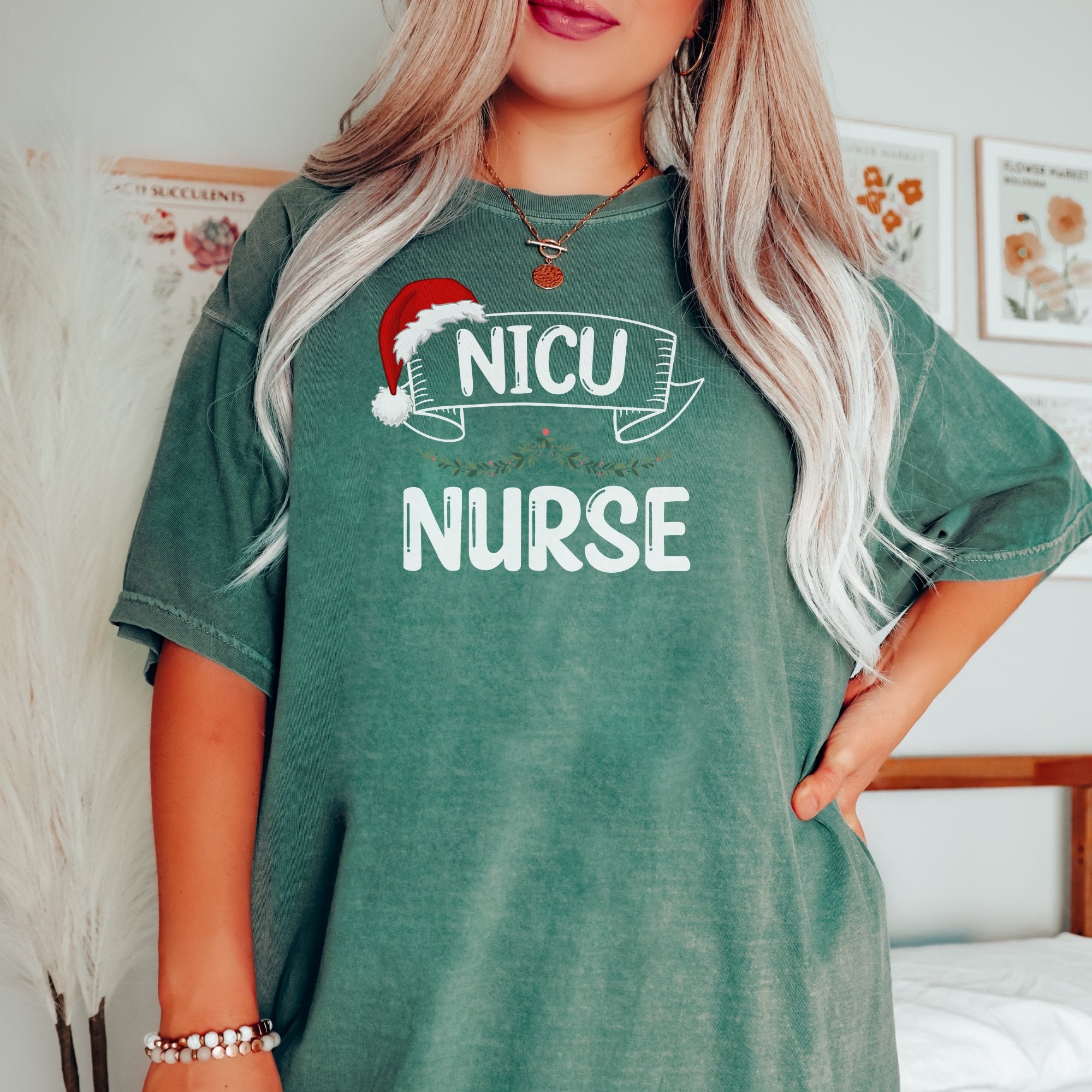 NICU Christmas Nurse Printify