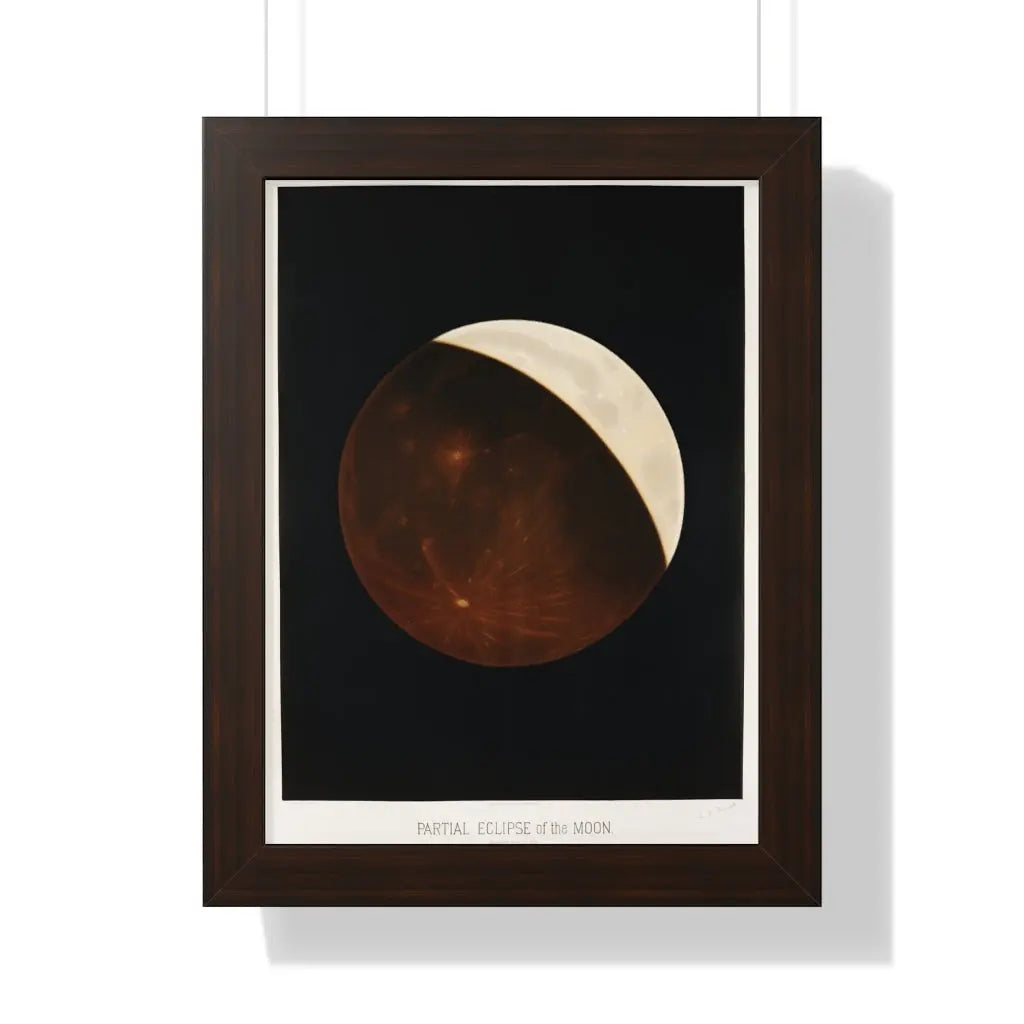 Partial Eclipse of the Moon Printify