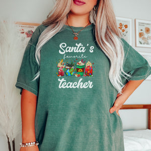 Santa's Favorite Teacher Printify