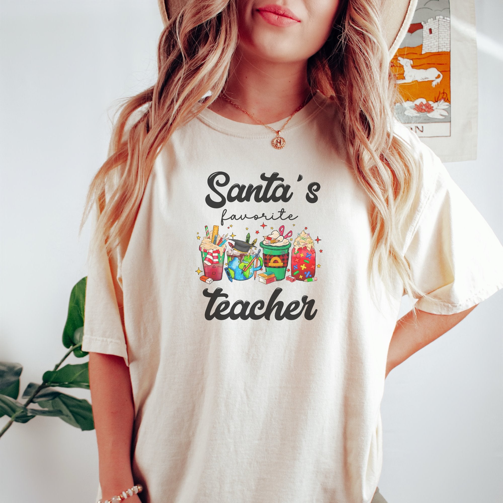 Santa's Favorite Teacher Printify