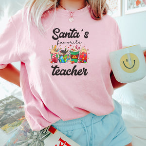 Santa's Favorite Teacher Printify