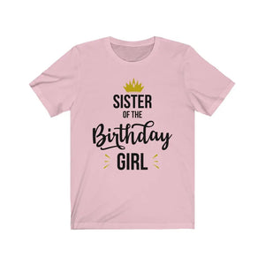 Sister of the Birthday Girl Printify