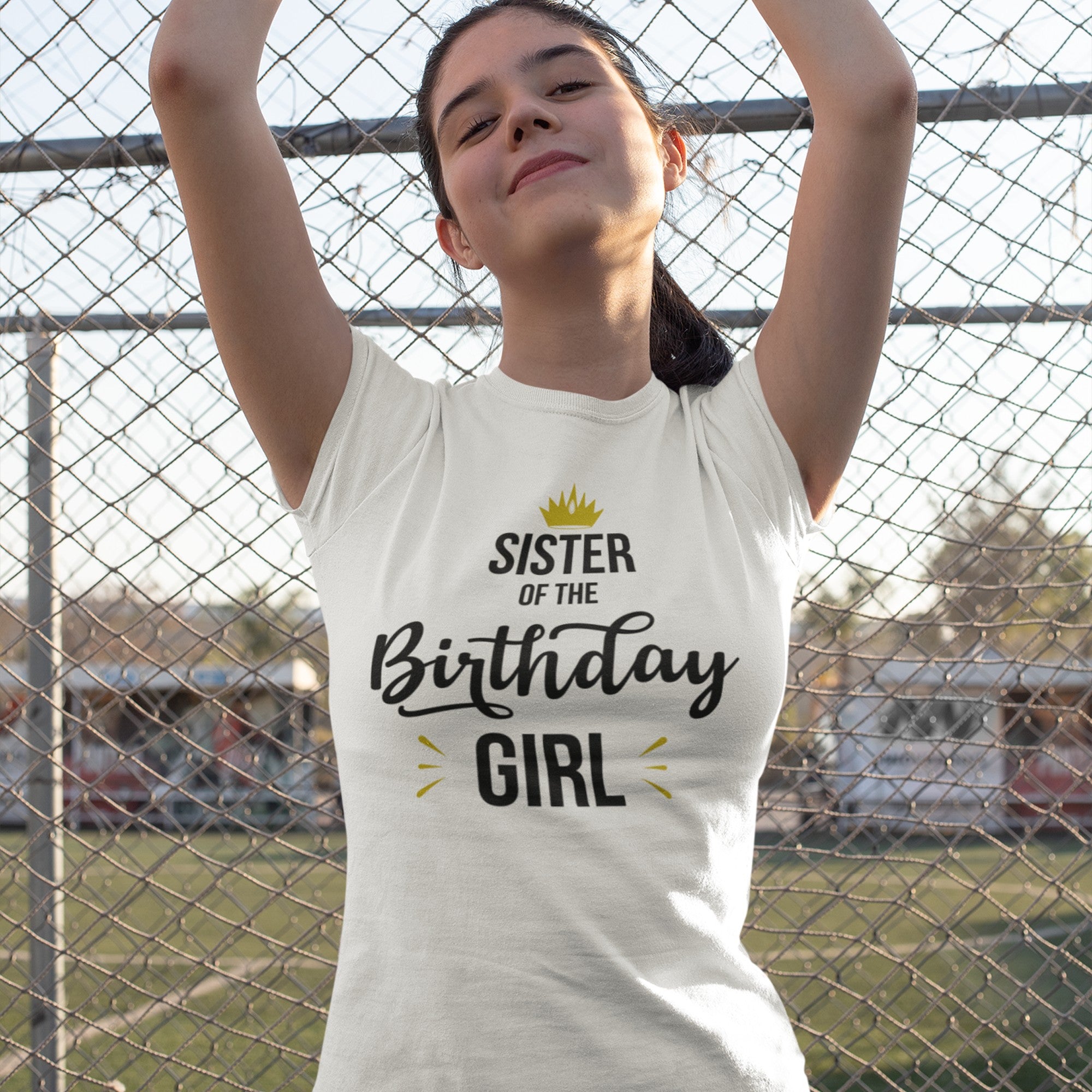 Sister of the Birthday Girl Printify