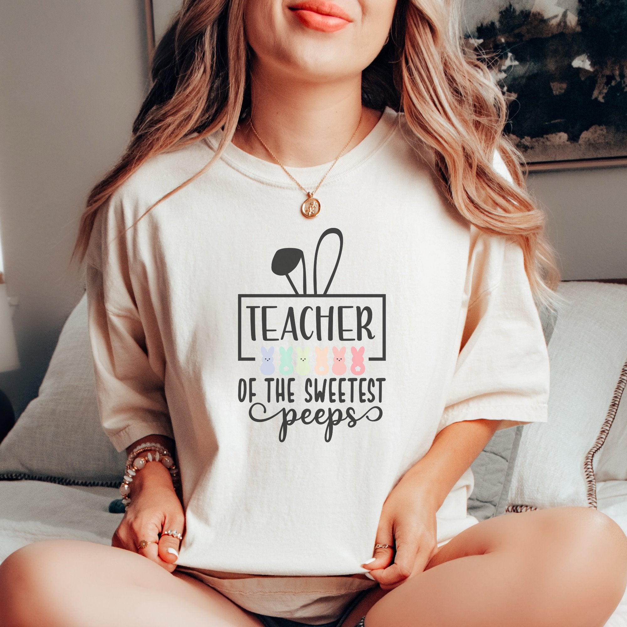 Teacher of the sweetest peeps Printify